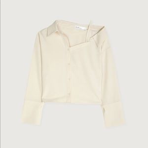 Oak + Fort Off Shoulder Blouse